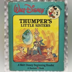 Disney’s “Thumper’s Little Sisters” Children’s Hardcover Book